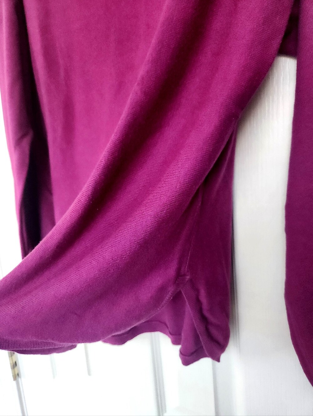 Polo Ralph Lauren Magenta Light Sweater Top Size XL - Picture 4 of 6